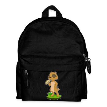 Meerkat Handheld Fan - Kids' Backpack - black - Front