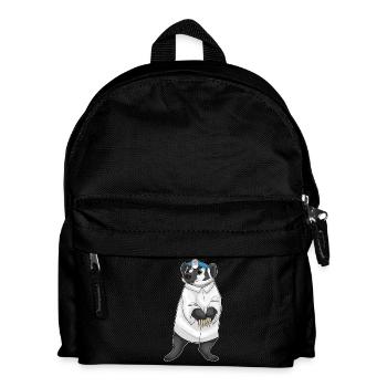 Blaireau Docteur Manteau de Docteur - Sac à dos Enfant - noir - Devant