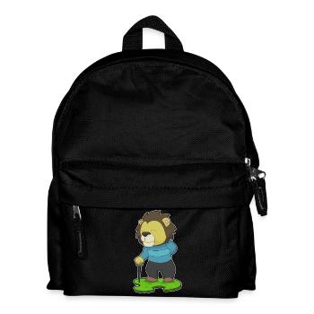 Leo Pensioner Walking Stick - Kids' Backpack - black - Front