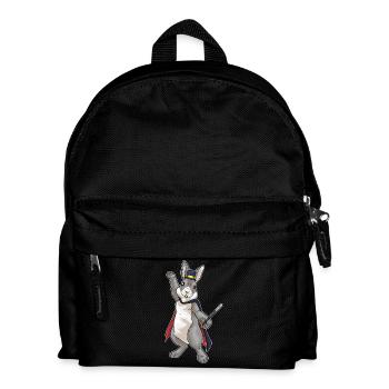 Bunny Wizard Wand - Kids' Backpack - black - Front