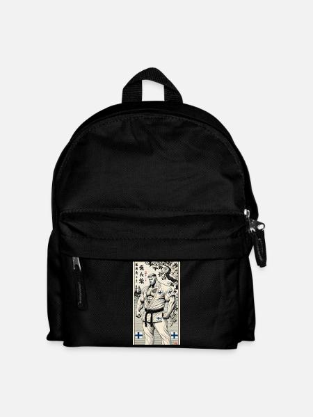 Finnish Karate MASTER - Kids' Backpack - black