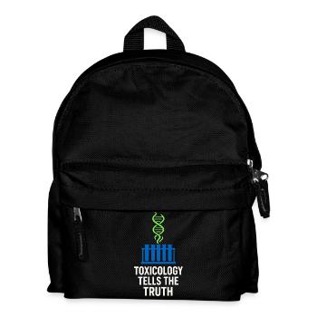 Forensic Chemist Crime Lab Toxicology - Kids' Backpack - black - Front