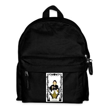 Der Magier - Kinder Rucksack - Schwarz - Vorne