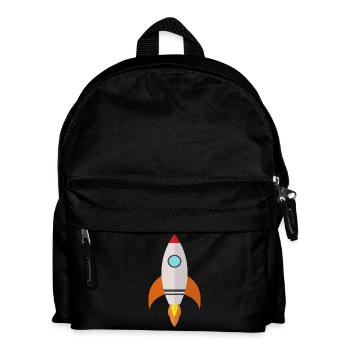 Espace fusée - Sac à dos Enfant - noir - Devant