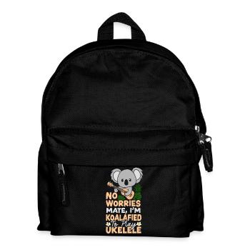 Hawaiian Ukulele Uke Koala No - Kids' Backpack - black - Front