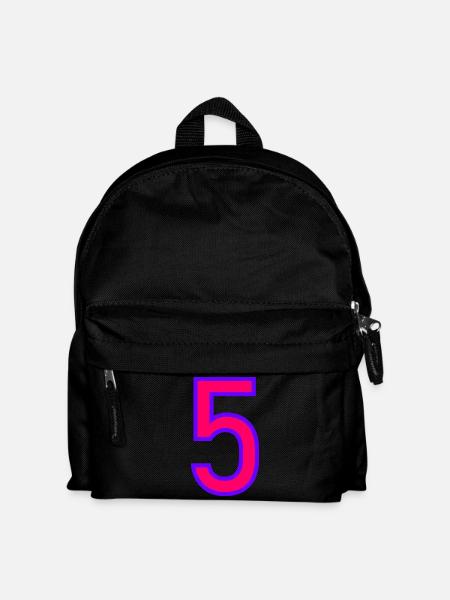 5. JUBILÄUM. 5 JAHRE. 5. JUBILÄUM. KIND - Kinder Rucksack - Schwarz