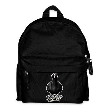 Coot Off Funny Carp Fishing Design - Kids' Backpack - black - Front