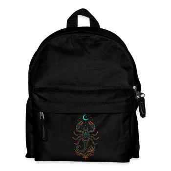 Signe du Signe du Scorpion – Symbole Mystique - Sac à dos Enfant - noir - Devant