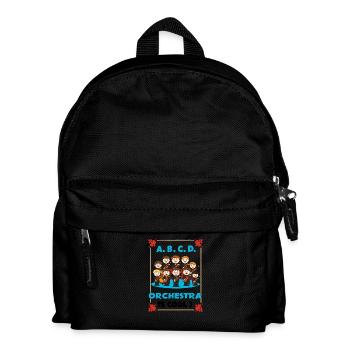 ABC School Orchestra - Kids' Backpack - black - Front
