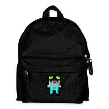 Pixel Küken - Kinder Rucksack - Schwarz - Vorne