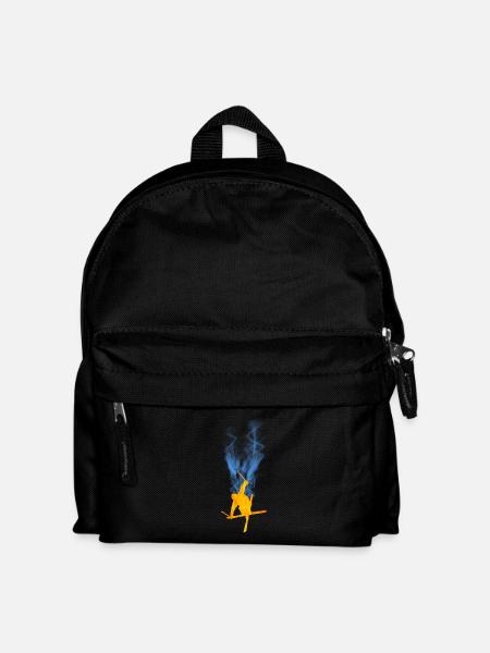 Freestyle Ski Flammen - Kinder Rucksack - Schwarz
