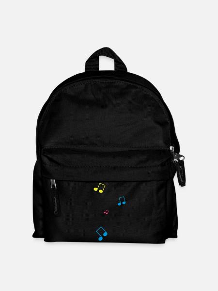 Noten - Kinder Rucksack - Schwarz