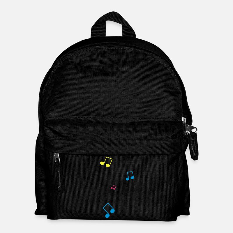 Noten - Kinder Rucksack - Schwarz