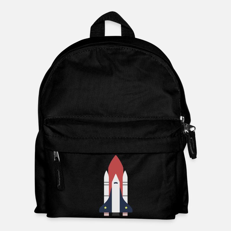 idée cadeau Rocket Space - Sac à dos Enfant - noir
