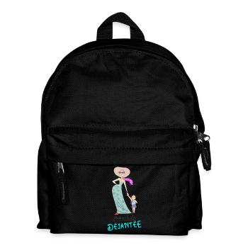 Maman la plus déjantée - Sac à dos Enfant - noir - Devant