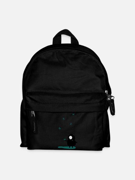 Butterflies and monsters - Kids' Backpack - black