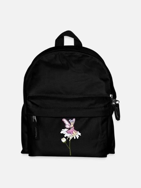 Sonnenblumen Fee - Kinder Rucksack - Schwarz