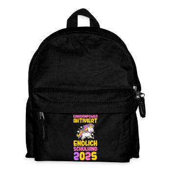 Kita Farewell First Grade School Enrollment 2025 - Kids' Backpack - black - Front