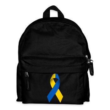 Boucle de la paix ukrainienne - Sac à dos Enfant - noir - Devant