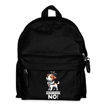 Before You Ask Jack Russel terrier Jack russel dog - Kinder Rucksack - Schwarz - Vorne