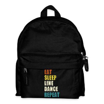 Slogan de mode de vie en ligne - Sac à dos Enfant - noir - Devant