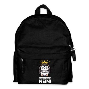 Before You Ask Hedgehog Hedgehog Lover Hedgehog Stinger - Kids' Backpack - black - Front