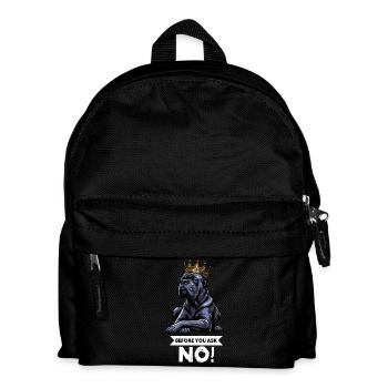 Before You Ask Cane Corso Cane Corsos Corso halter - Kids' Backpack - black - Front
