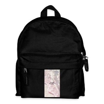 Manifestation Affirmation Graphic - Kids' Backpack - black - Front