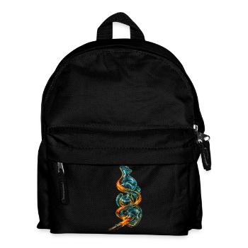 Glasbläser - Kinder Rucksack - Schwarz - Vorne