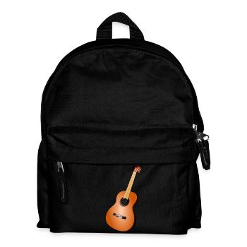 guitar - Kids' Backpack - black - Front