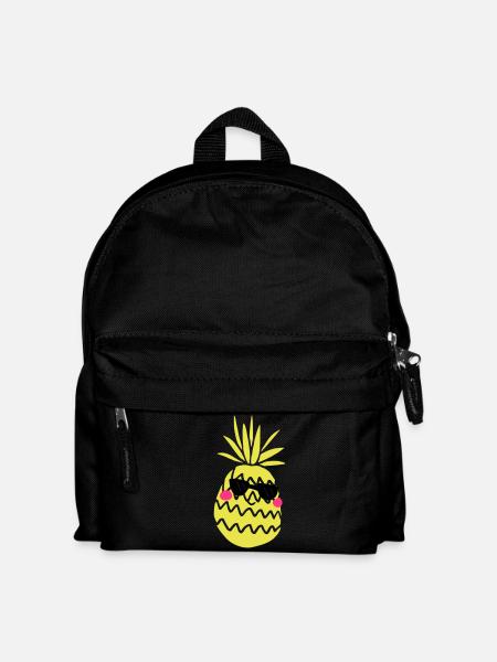 ananas - Sac à dos Enfant - noir