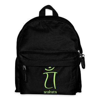 chakra anahata - Kinder Rucksack - Schwarz - Vorne