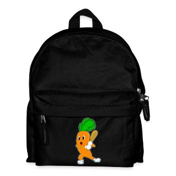 Carotte Baseball Batte de baseball - Sac à dos Enfant - noir - Devant