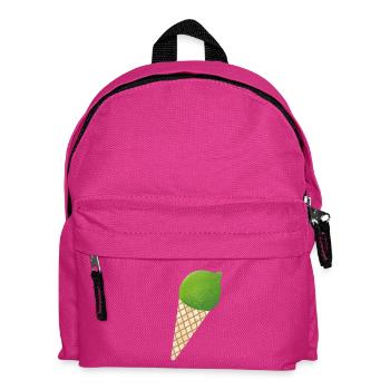 Glace au citron vert Glace d’été Citron Fruit Vacances - Sac à dos Enfant - fuchsia - Devant