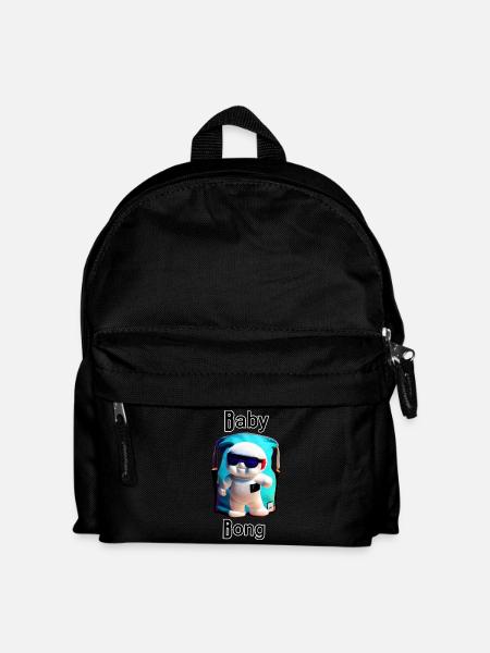 Baby Chill Mascot - Kids' Backpack - black