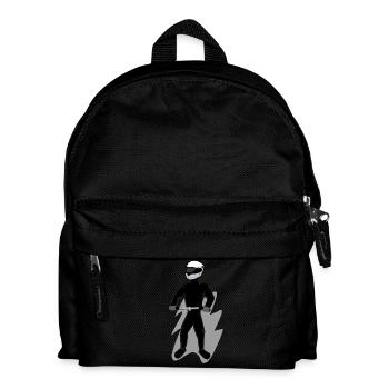hobby biker - Kids' Backpack - black - Front