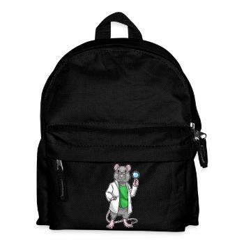 Rat Science Teacher School - Kids' Backpack - black - Front