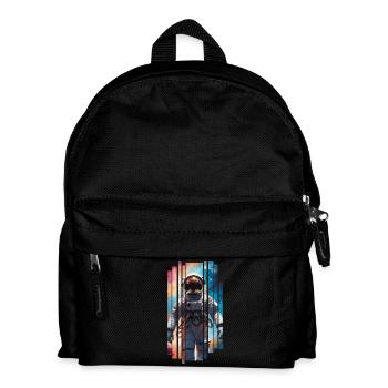 Space astronaut - Astronaute spatial - Sac à dos Enfant - noir - Devant