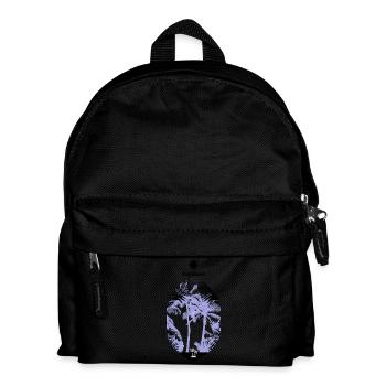 summer t shirt design - Kids' Backpack - black - Front