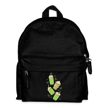 Matcha Tee - Kinder Rucksack - Schwarz - Vorne