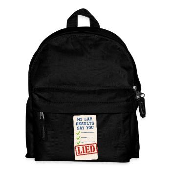 Forensic Chemist Crime Lab Toxicology - Kids' Backpack - black - Front