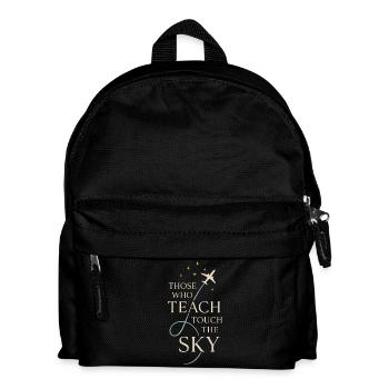 Flight Instructor Cfi Pilot Aviation Instructor - Kids' Backpack - black - Front