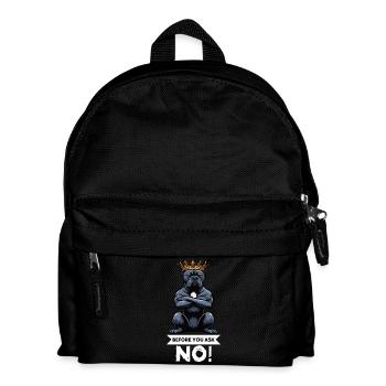 Before You Ask Cane Corso Cane Corsos Corso halter - Kids' Backpack - black - Front