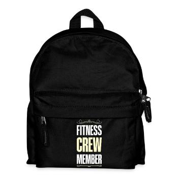 Fitness Crew - Kids' Backpack - black - Front