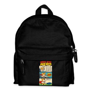 Inbox Zero Office Hero - Kids' Backpack - black - Front