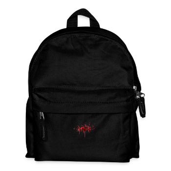 blood spatter - Sac à dos Enfant - noir - Devant