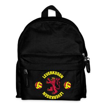 Leverkusen (ID: 001013) - Kinder Rucksack - Schwarz - Vorne
