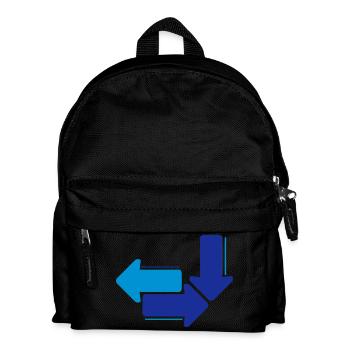 arrows - Kids' Backpack - black - Front