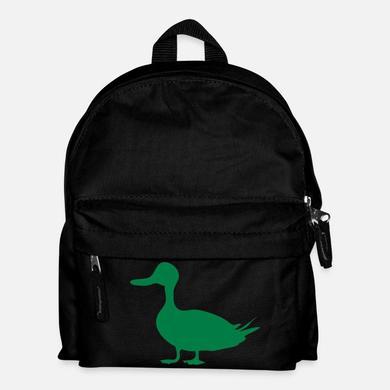 duck - Kinder Rucksack - Schwarz