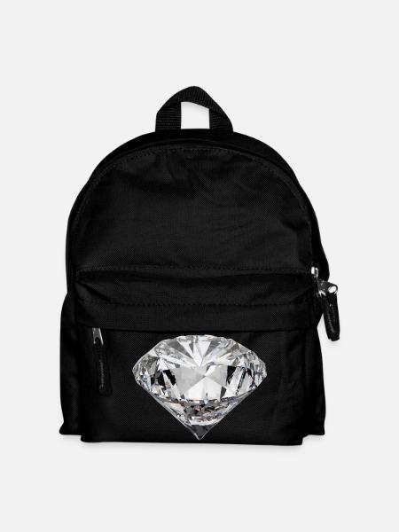 diamond - Kids' Backpack - black